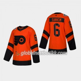 Philadelphia Flyers Hockeydrakt Travis Sanheim 6 2019 Stadium Series Adidas Authentic - Herre